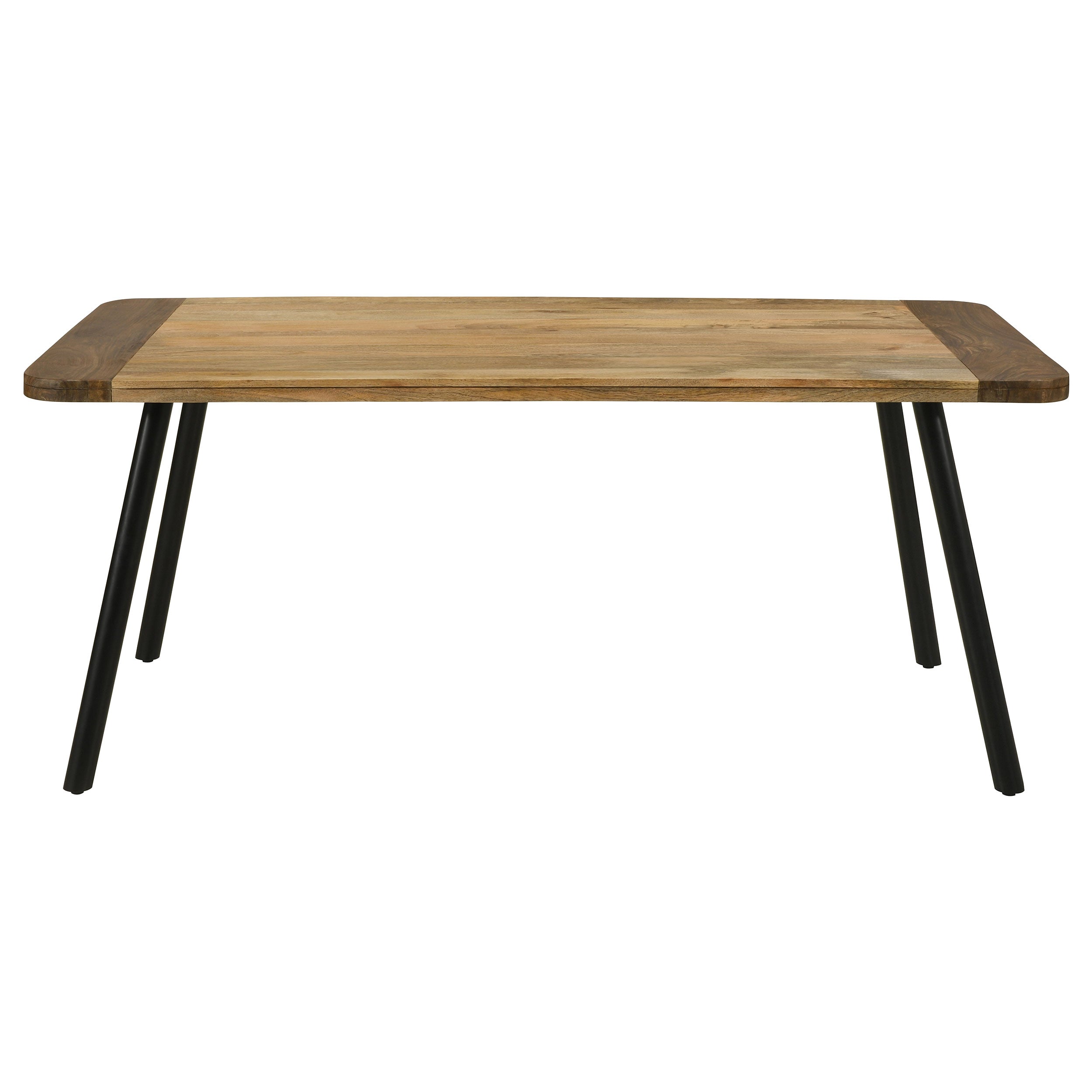Maverick 70-inch Solid Wood Dining Table Natural Mango — view 3