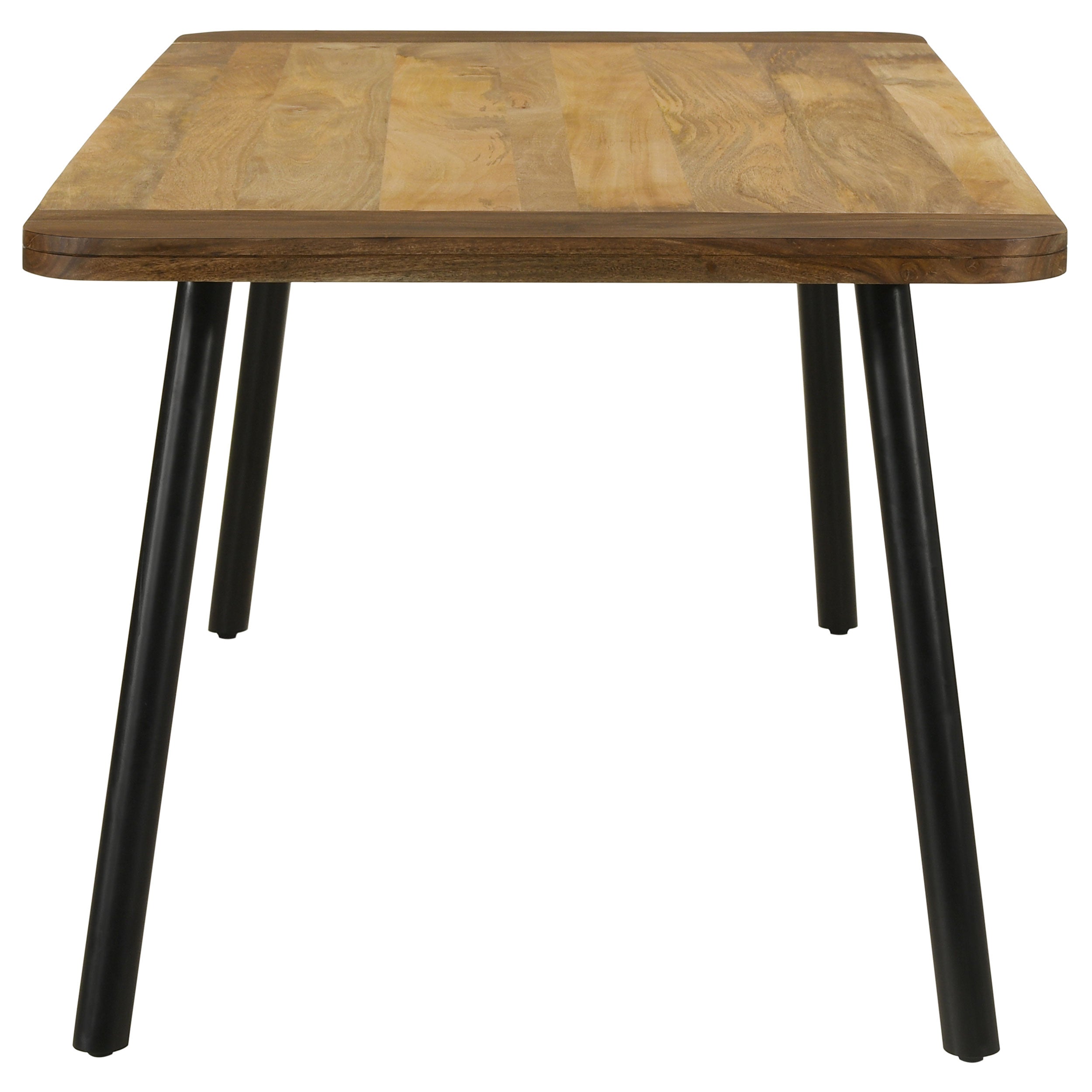 Maverick 70-inch Solid Wood Dining Table Natural Mango — view 4