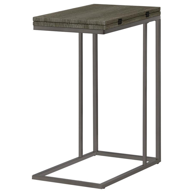 Pedro - Expandable C-Shaped Sofa Side Table