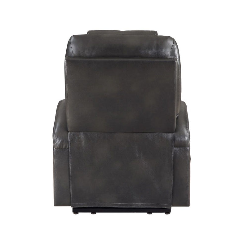 Seat Construction: Pocket Coil Tight Seat & Back Cushion Power Lift 2 Cup Holders Included Cushion Thickness: 6"