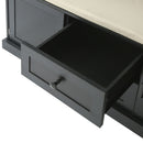 Hall Tree With 3 Hooks, Coat Hanger, Entryway Bench, Storage Bench, 3 In 1 Design