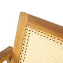 Preston - Outdoor Patio 7 Pieces Dining Set With Chairs And Cushions - Teak / Beige