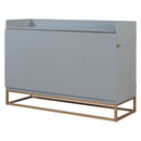 Murphy Bed With Iron Legs, Modern Design