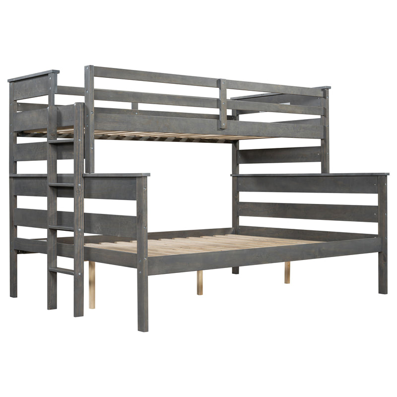 Detachable Design Bunk Bed With Ladder