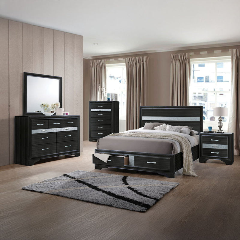 Naima - Nightstand - Atlantic Fine Furniture Inc