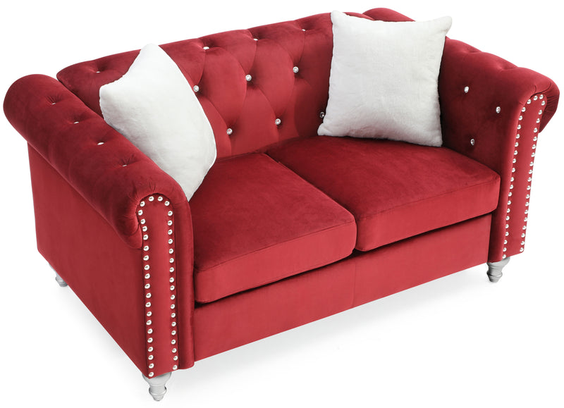 Stylish Contemporary Loveseat