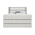 Isaiah - Bed With TV Lift-LED Speakers And Fireplace
