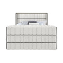 Isaiah - Bed With TV Lift-LED Speakers And Fireplace