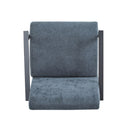 Modern Lounge Chair With Polyester Upholstery