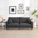 Modern Upholstered Resilience Three Seater Sofa