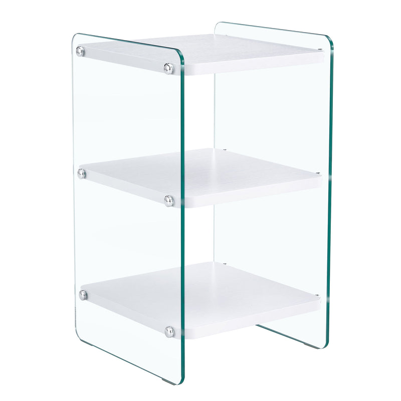 Modern 3 Layer Bedside Cabinet With Storage Function