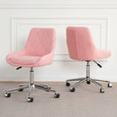 Adjustable And Space-Saving Chair With Golden Electroplated Legs