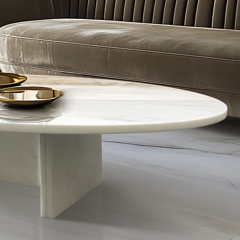 Luxury Coffee Table With Unique Veining, Unique Stone Design