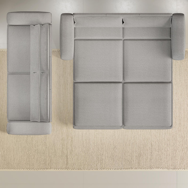 Sleeper Pull Out Sofa Bed, 3 In 1 Convertible Chaise Lounge