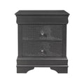 Shaker - Crocodile Metallic Nightstand