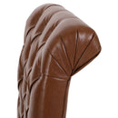 Broxton - Tuft Dining Rolltop Chairs With Button Tufted Backrest (Set of 2)