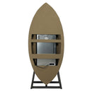 Brancaster - Wine Cooler - Retro Brown Top Grain Leather & Aluminum