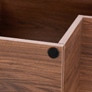 Minimalist Cube TV Stand With Adjustable Open Storage Shelves