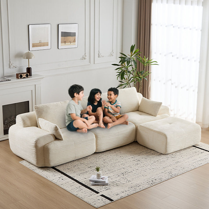 Compressed Sofa, Large Sectional Couches For Living Room - Beige