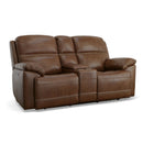 Jackson - Power Reclining Loveseat With Console & Power Headrests