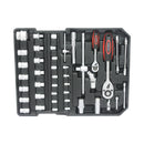 899 Piece Home Repair Tool Set With Rolling Plastic Toolbox, 4 Drawers, General Household Maintenance Kit