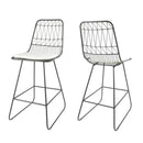 Yearning - Iron Counter Stool With Water Resistant Cushion