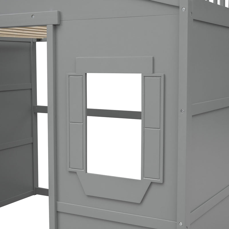 House Loft Bed With Ladder