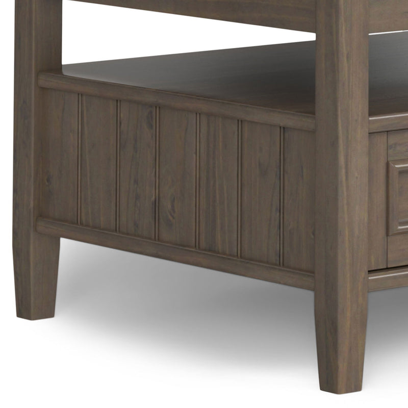 Lev - Lift Top Coffee Table - Smoky Brown