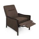 Drury - Contemporary Fabric Upholstered Pushback Recliner