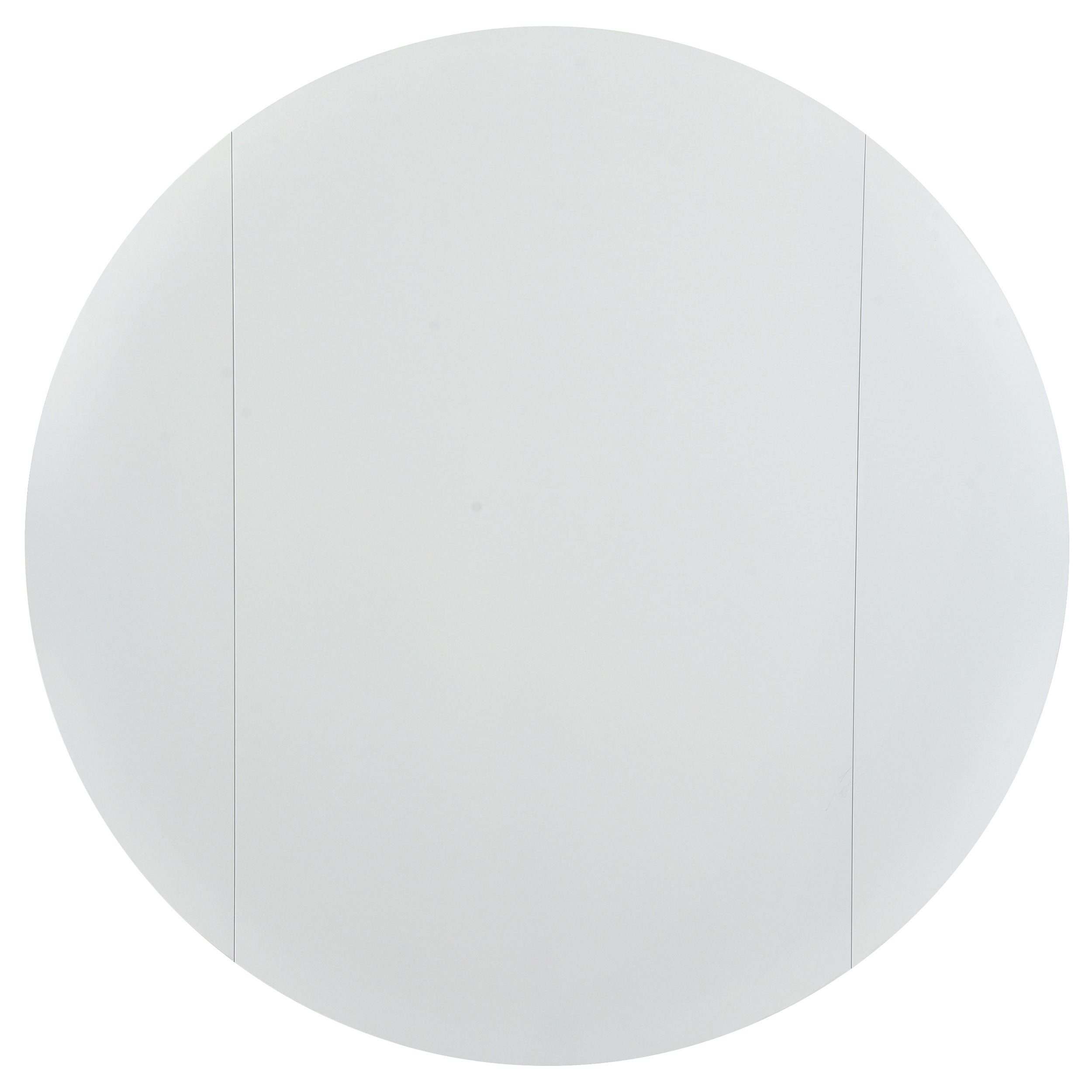 Bucknell 3-piece Round Drop Leaf Dining Table Set White — view 7