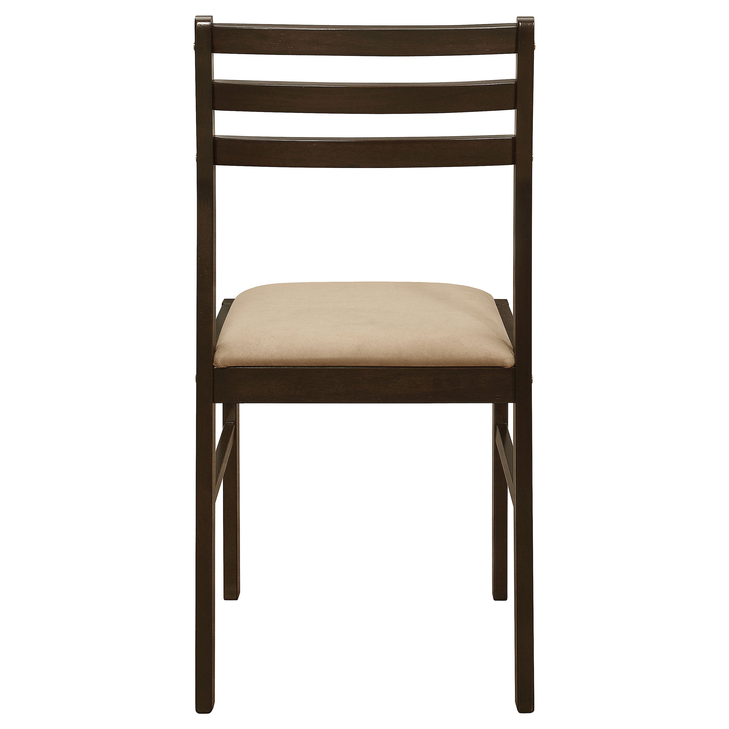Bucknell 3-piece Round Drop Leaf Dining Table Set Cappuccino — view 10
