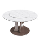 Table With Rotating Tray Scratch & Heat For Kitchen & Restaurant(Table Only - White