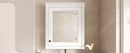Wall Mounted Bathroom Storage Cabinet With Mirror, Medicine Cabinet With Height Adjustable Shelf