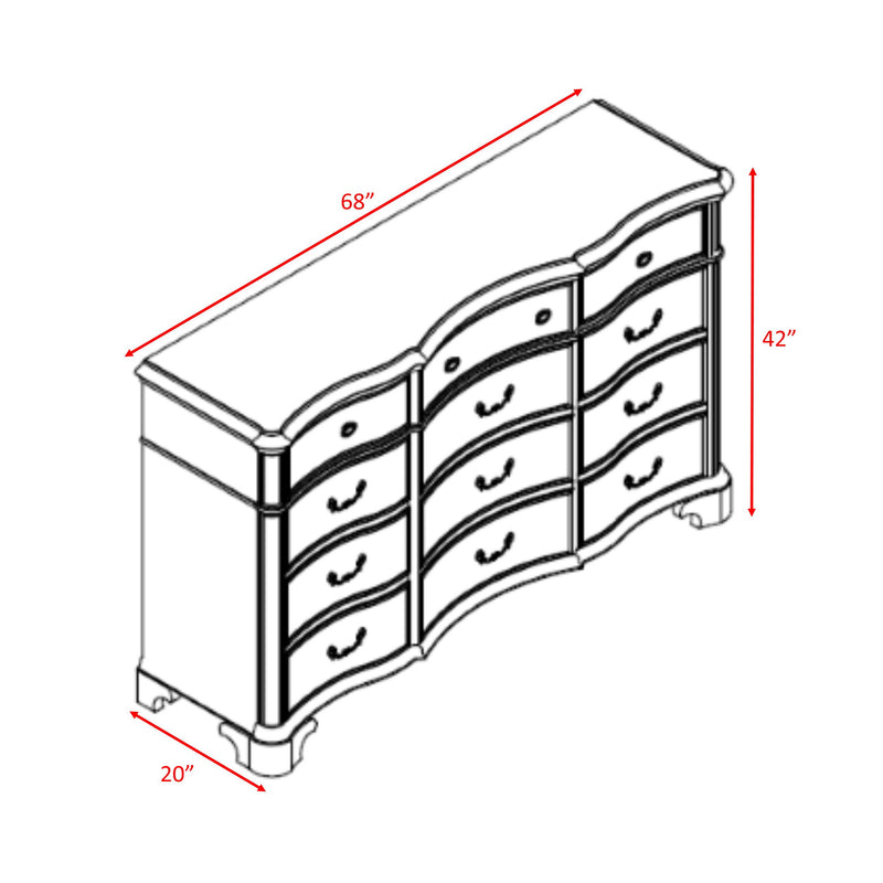 Tabasco - Dresser - Dark Cherry