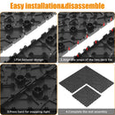 Stone Texture Patio Deck Tiles, Diy Module Interlocking Decking Floor Tiles