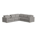 Aurora 6pc Power Reclining Leather Sectional