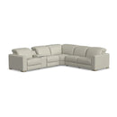 Aurora 6pc Power Reclining Leather Sectional