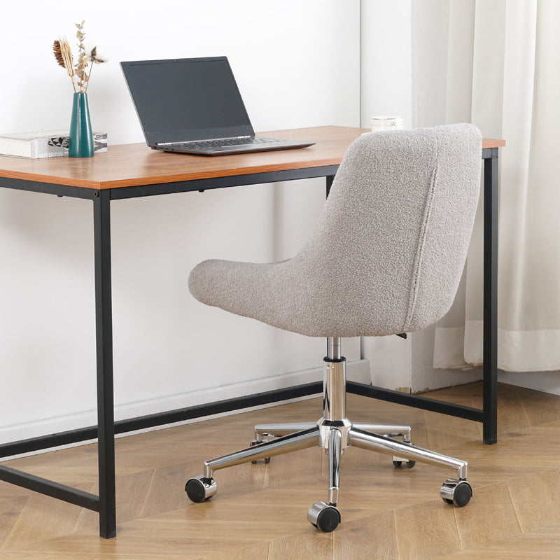 Adjustable And Space-Saving Chair With Golden Electroplated Legs