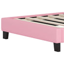 Upholstered Princess Platform Bed With Crown Headboard