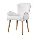 Adalynn - Side Chair (Set of 2) - Beige Boucle & Oak