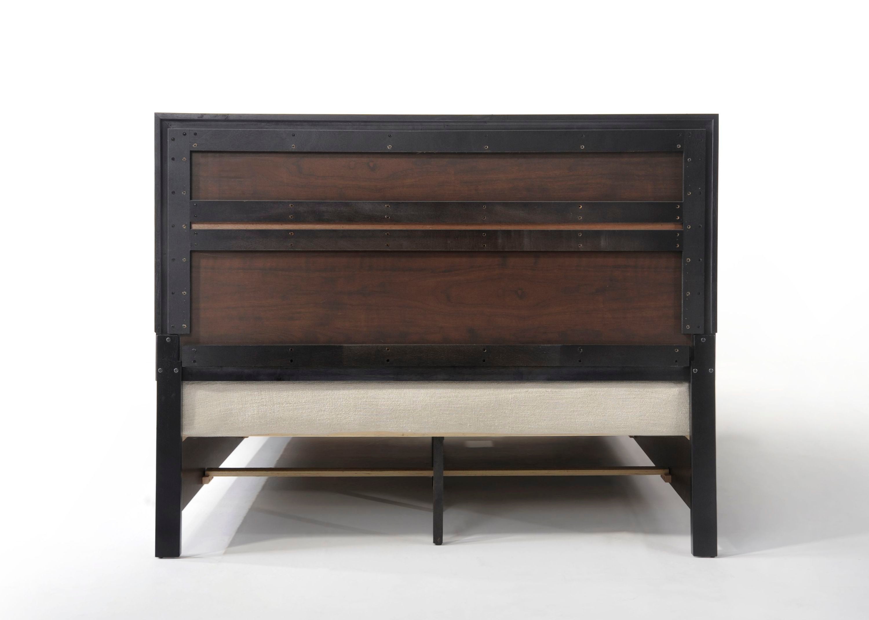 ACME Naima Queen Bed in Black 25900Q - Atlantic Fine Furniture Melbourne FL