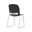 Stacking Chairs (Set of 4) - Black