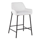 Daniella - Contemporary Fixed Height Counter Stool (Set of 2)