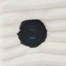 2 Seater L Shaped Chaise Sofa With Reversible Cushion, USB - C Charging Port, Storage Pocket, Convertible Left / Right Design