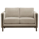 Islington - Upholstered Panel Arm Sofa Set