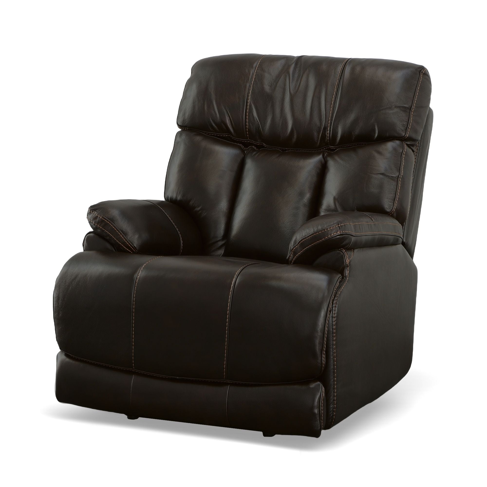 Clive - Power Recliner With Power Headrest & Lumbar - Black
