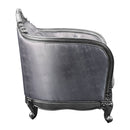 Ariadne - Chair With Pillow - Fabric & Platinum