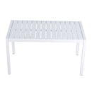 4 Piece Set Of Single Chairs With Long Table