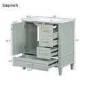 Bathroom Vanity, Modern Bathroom Cabinet With Sink Combo Set, Bathroom Storage Cabinet With A Soft Closing Door And 3 Drawers, Solid Wood Frame