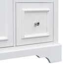 Bathroom Vanity With Sink, Soft-Close Doors, Adjustable U-Shelf, 3 Drawers